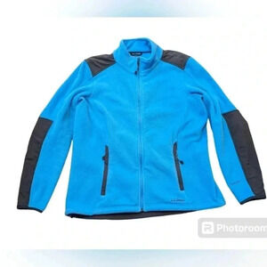 L.L. Bean Women's Large Fleece full zip jacket. Polartec Wind size L